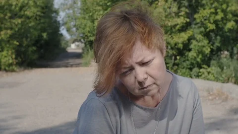  A Woman's Mood Changes Stock Footage 95508625