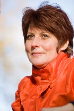 Woman's portrait Stock Photos