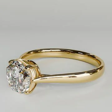 Woman's ring isolated on white background Stockillustratie