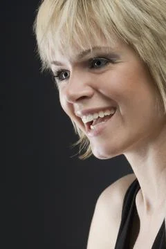 Womans Smile Stock Photos