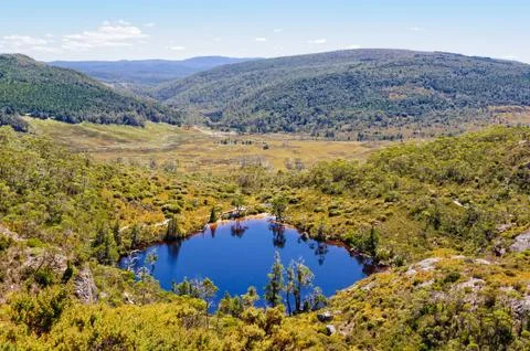 Wombat Pool - Cradle Mountain Stock Photos