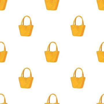 Women bag pattern seamless vector Illustrazione stock
