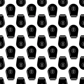 Women epilator pattern seamless vector Stock Illustration
