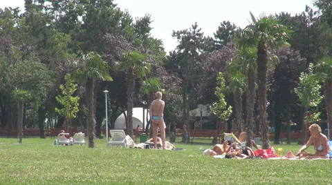 Naked Women Sunbathing Stock Footage ~ Royalty Free Stock Videos Pond5