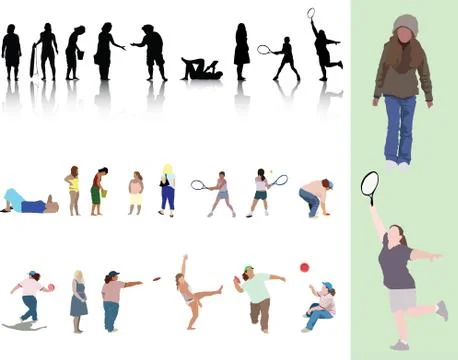 Women  Stock Illustration