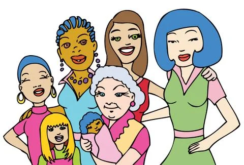 Women Stock Illustration