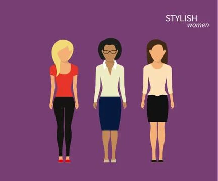 Women Stock Illustration