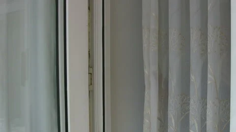 Women looking through the window 스톡 동영상 41618237