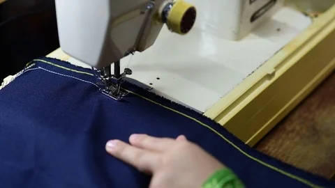 Women using a sewing Stock Footage 103039140