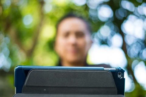 Women using tablet Stock Photos