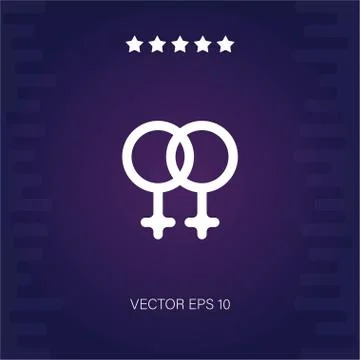 Women vector icon Stock Illustration