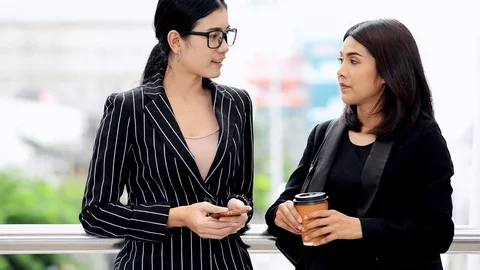 Women at work. Stock Footage 85643828