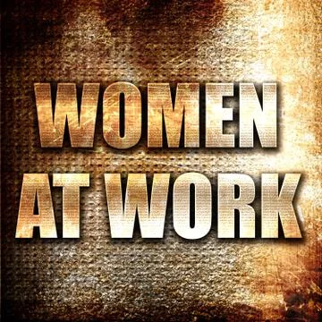 Women at work Stock Illustration