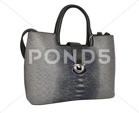 Women's bag isolated on a white background Stock Photos