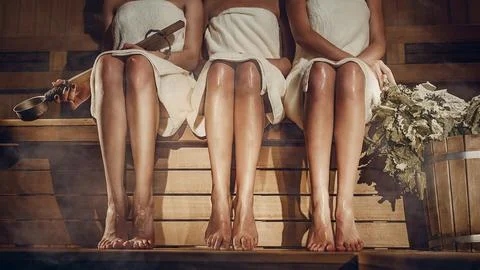 Women's bath Stock Photos