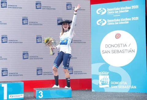 Women's Clasica San Sebastian cycling race, Spain - 31 Jul 2021 Stock Photos