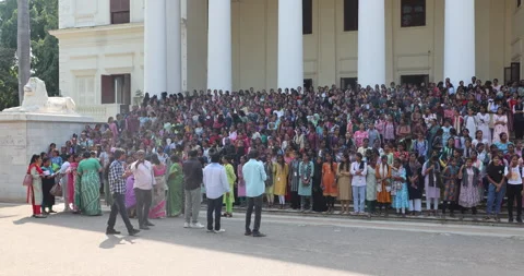Womens Collage Students In Prayer Stock Footage 324506891