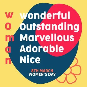 Women's Day Background Concept vector illustration Stock Illustration