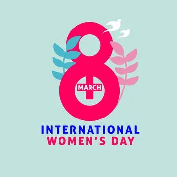 Women's Day Background Concept vector illustration Stock Illustration