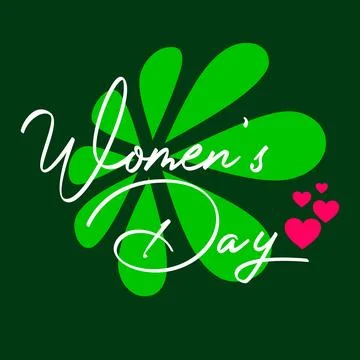 Women's Day Background Concept vector illustration Stock Illustration
