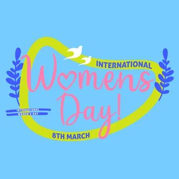 Women's Day Background Concept vector illustration Stock Illustration