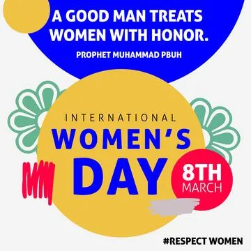 Women's Day Background Concept vector illustration Stock Illustration