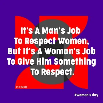 Women's Day Background Concept vector illustration Stock Illustration