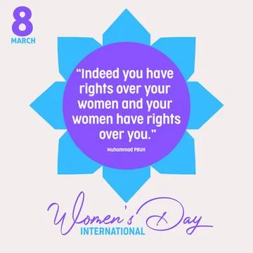 Women's Day Background Concept vector illustration Stock Illustration