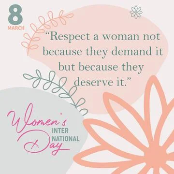 Women's Day Background Concept vector illustration Stock Illustration