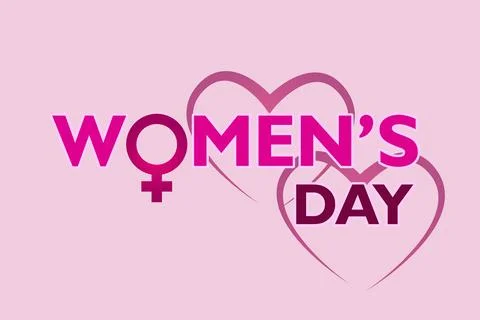 Women's day background Stock Illustration