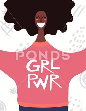 Womens day card Stock Illustration