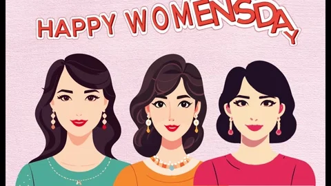 Women's Day Celebrating 库存影片 266277900
