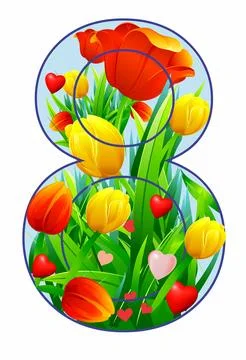 For women's day, Stock Illustration
