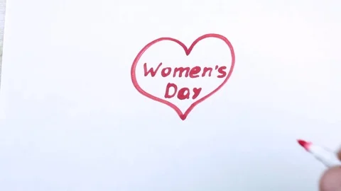 Women's Day on March 8 Stock Footage 85093645