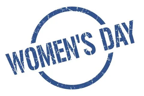 Women's day stamp Stock Illustration