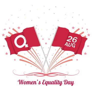 Womens equality day Stock Illustration