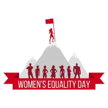 Womens equality day Stock Illustration