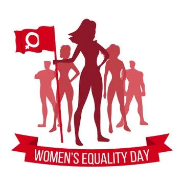 Womens equality day Stock Illustration