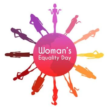 Womens equality day Stock Illustration