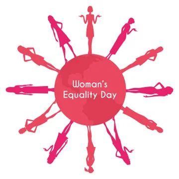 Womens equality day Stock Illustration