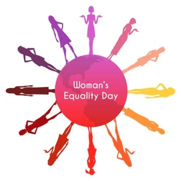 Womens equality day Stock Illustration