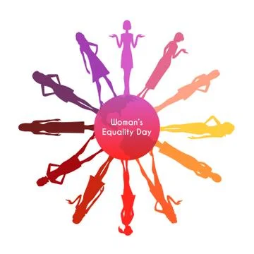 Womens equality day Stock Illustration