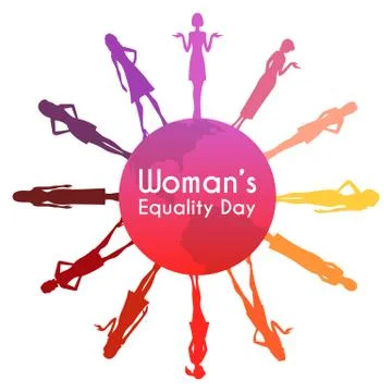 Womens equality day Stock Illustration