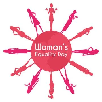 Womens equality day Stock Illustration