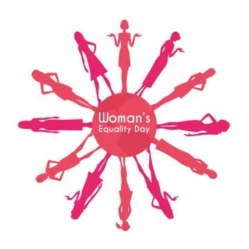 Womens equality day Stock Illustration