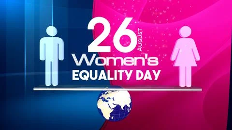 Women's Equality Day Stock Illustration