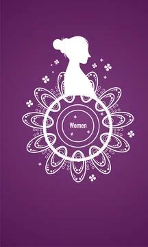 Womens equality day vector illustration background for woman day event Stock Illustration