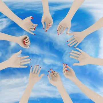 Women's hands Stock Photos