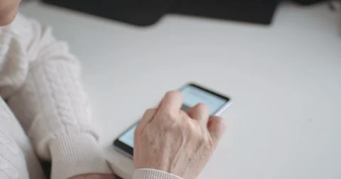 Women's hands with smartphone Stock Footage 103519586