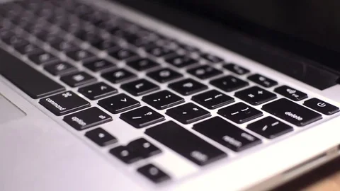 Women's hands typing on computer keyboard 動画素材 71681637